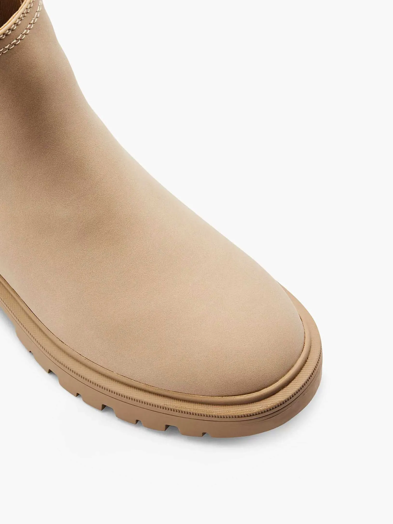 Beige Chelsea Boot