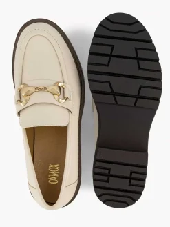 Beige Chunky Loafer Sierketting