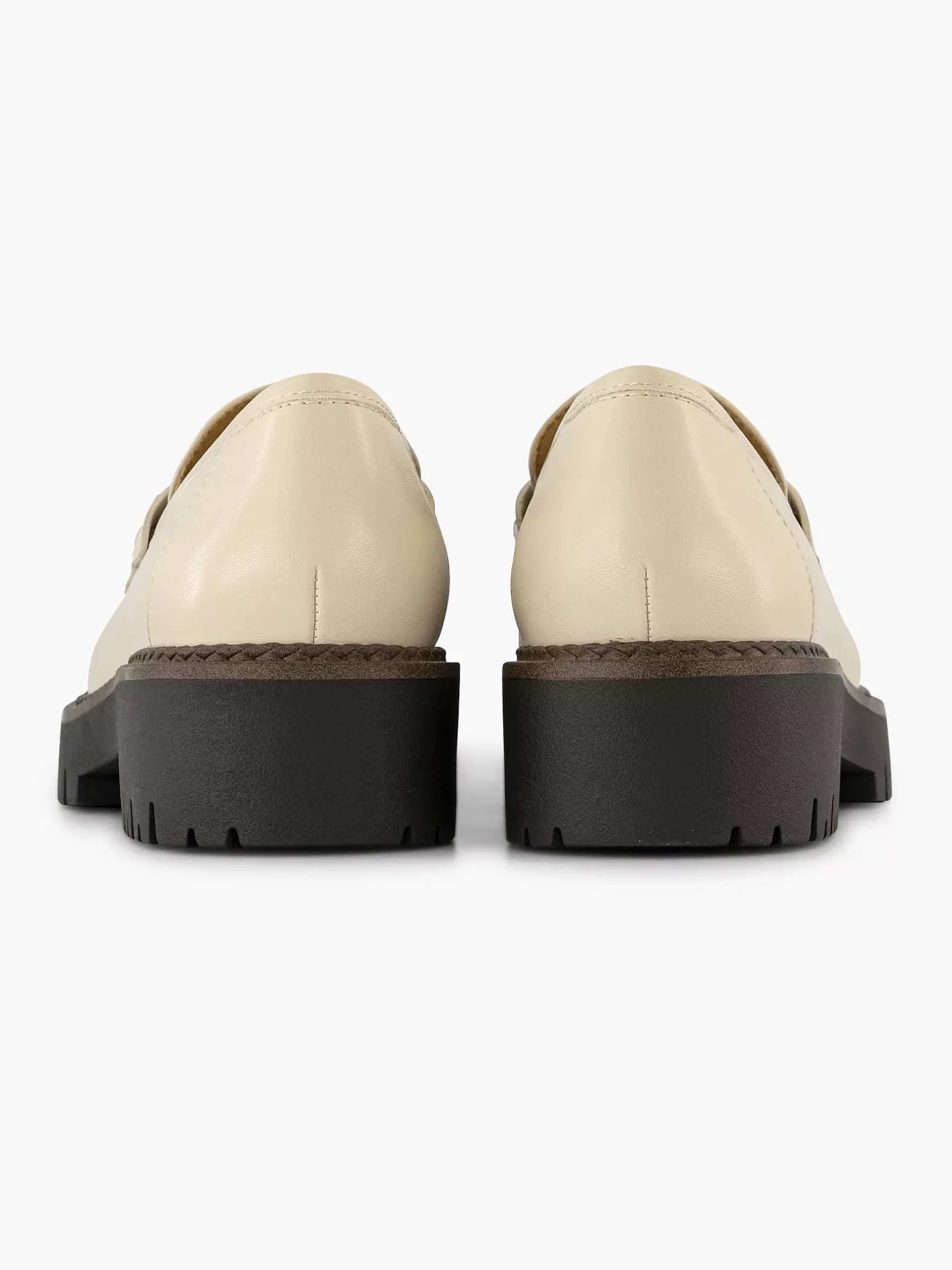Beige Chunky Loafer Sierketting