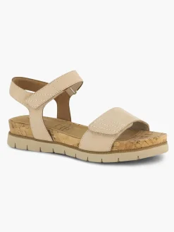 Beige Comfort Sandaal