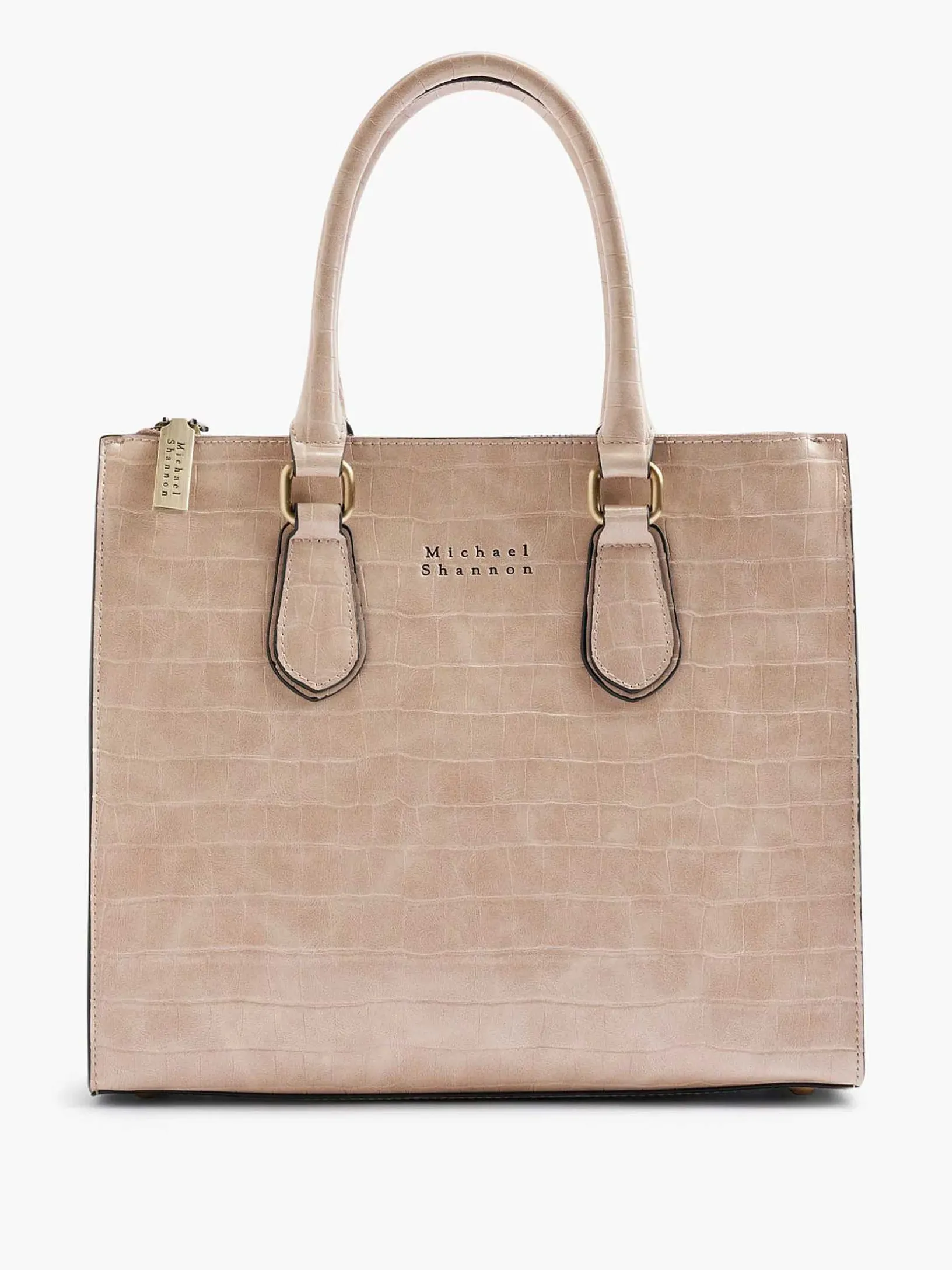 Beige Handtas