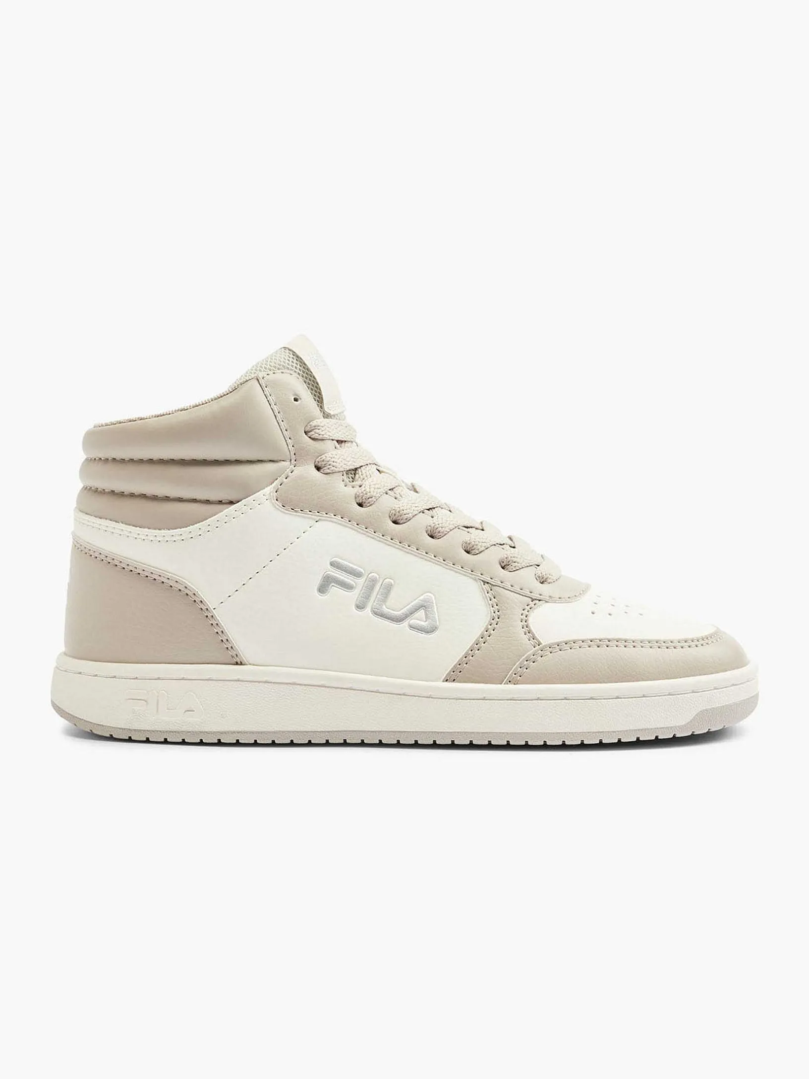 Beige Hoge Sneaker