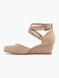 Beige Pump Gesp