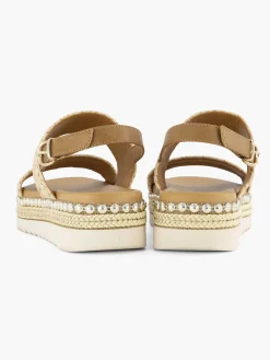 Beige Sandaal