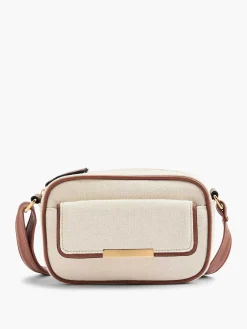 Beige Schoudertas