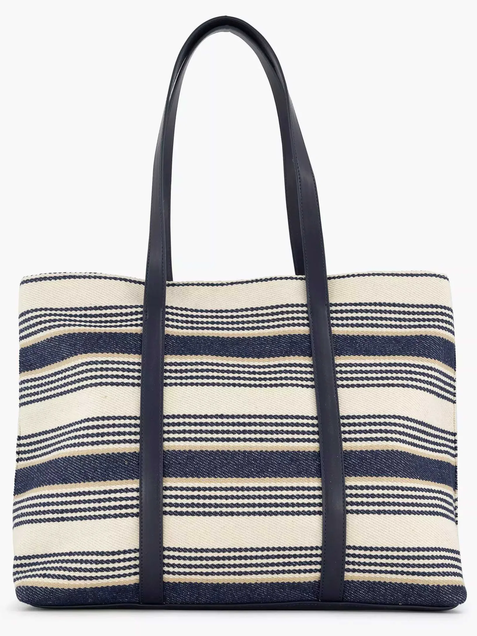 Blauw/ Witte Strandtas