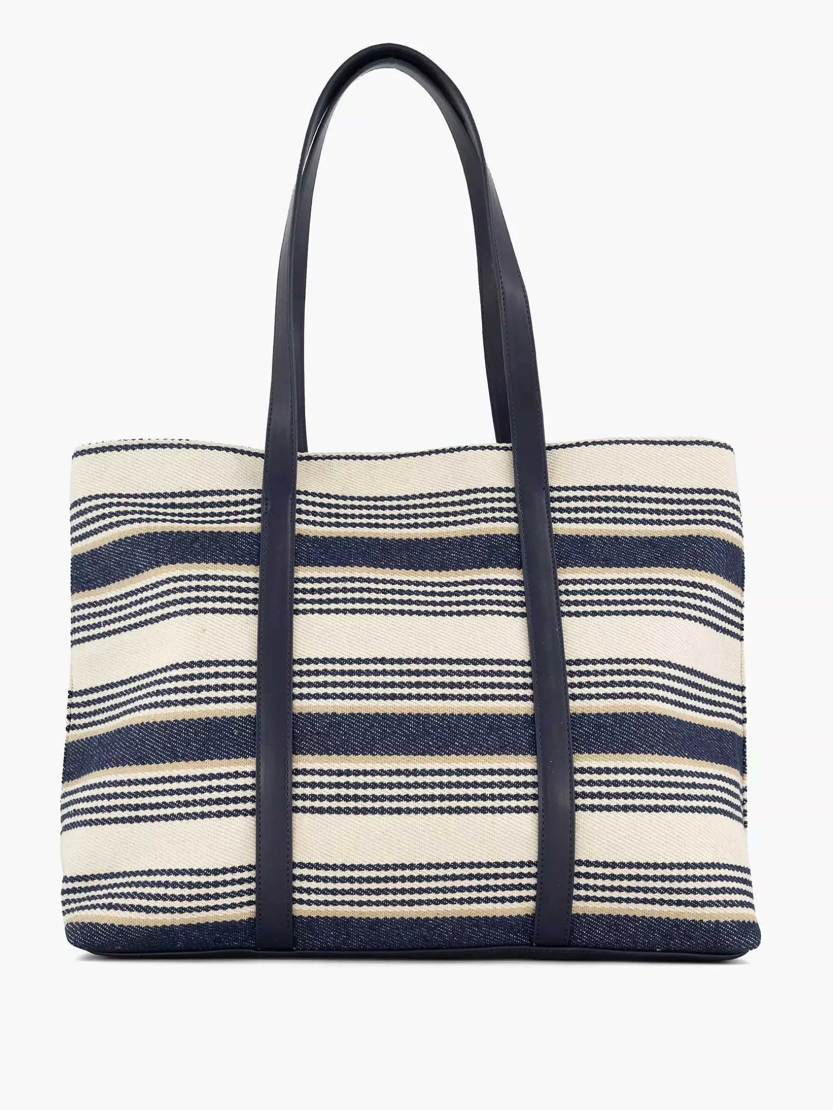 Blauw/ Witte Strandtas