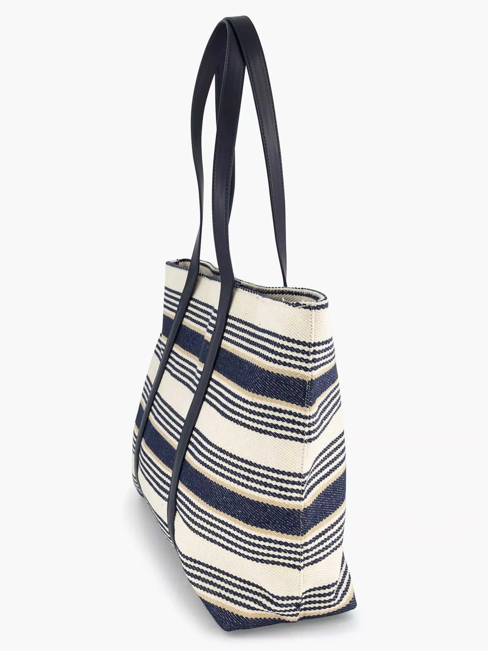 Blauw/ Witte Strandtas