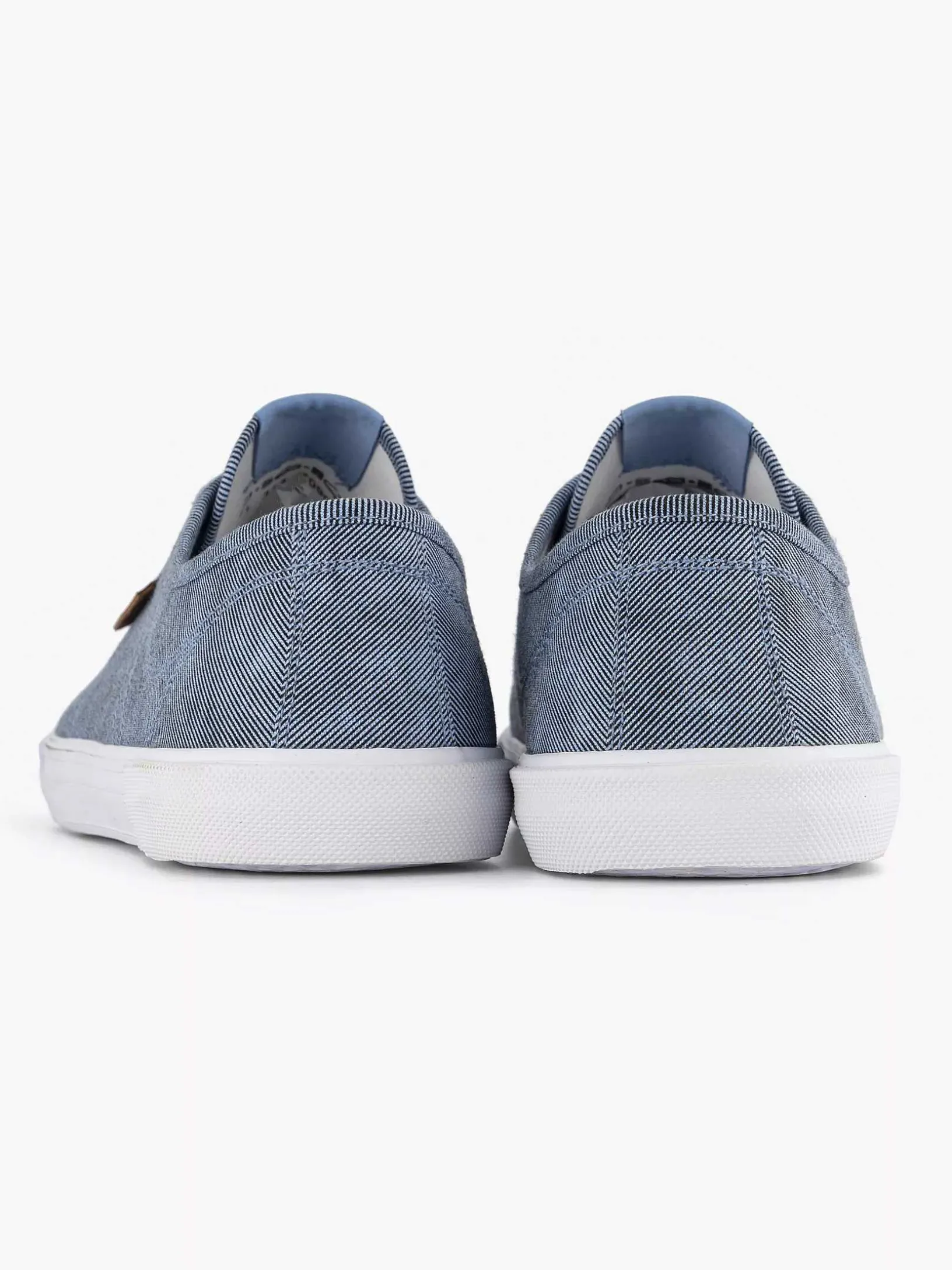 Blauwe Canvas Sneaker