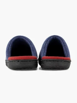 Blauwe Instap Pantoffel