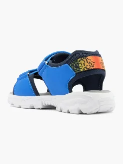 Blauwe Sandaal