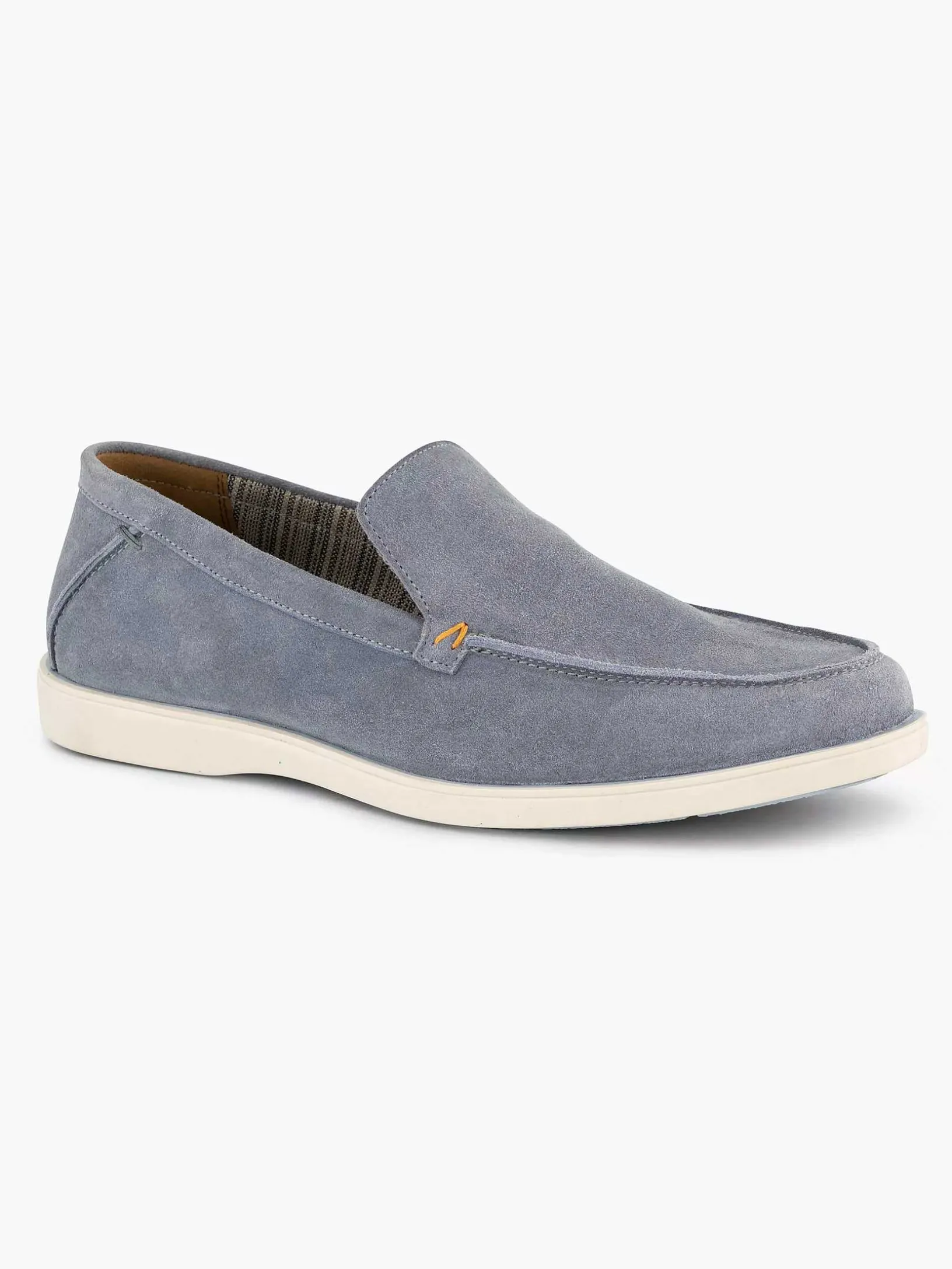 Blauwe Suede Loafer