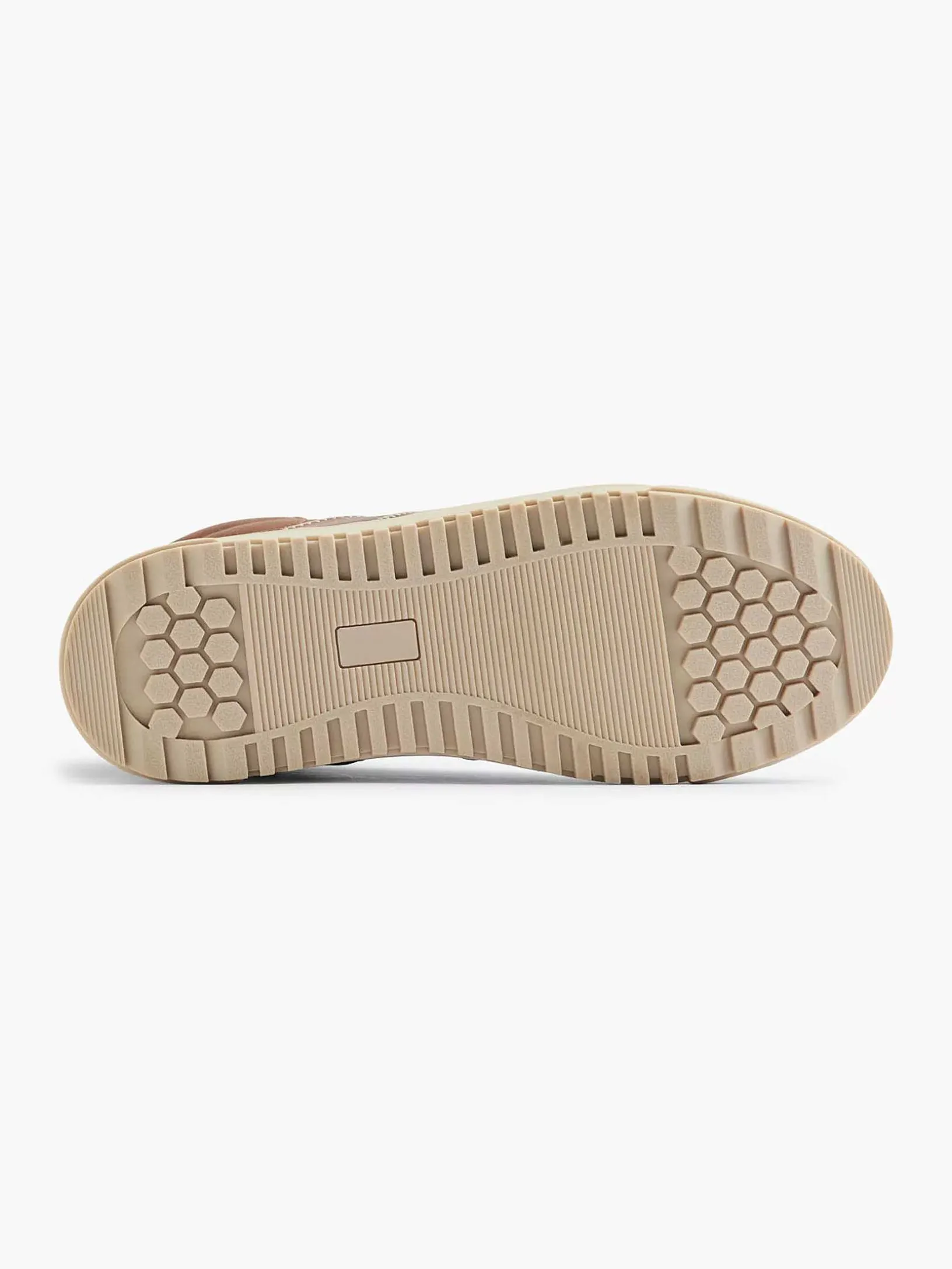 Bruine Hoge Sneaker
