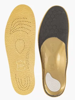 Bruine Leren Voetbed Zool 37-38