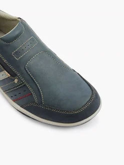 Donkerblauwe Comfort Instapper