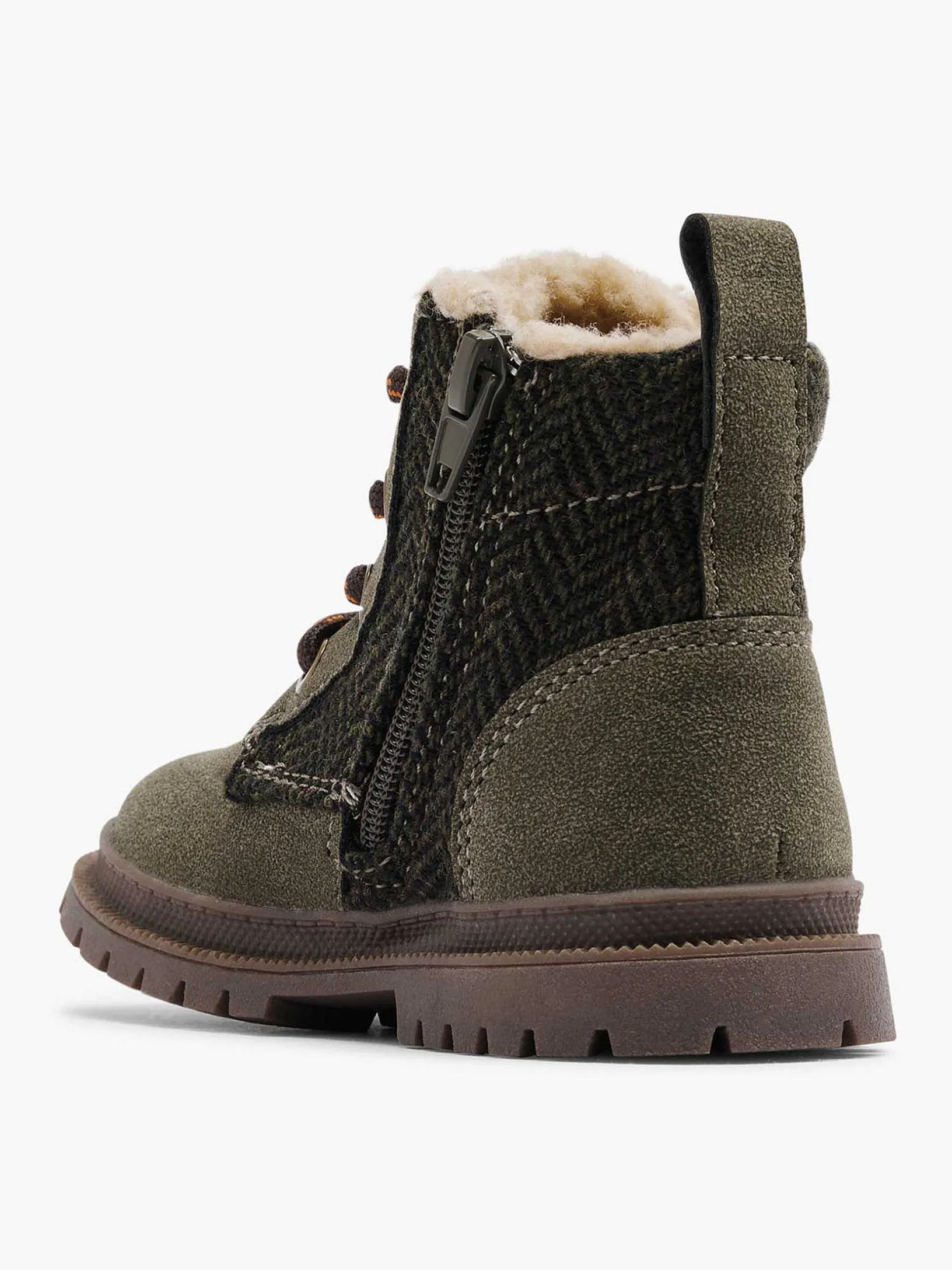 Donkergroene Veterboot