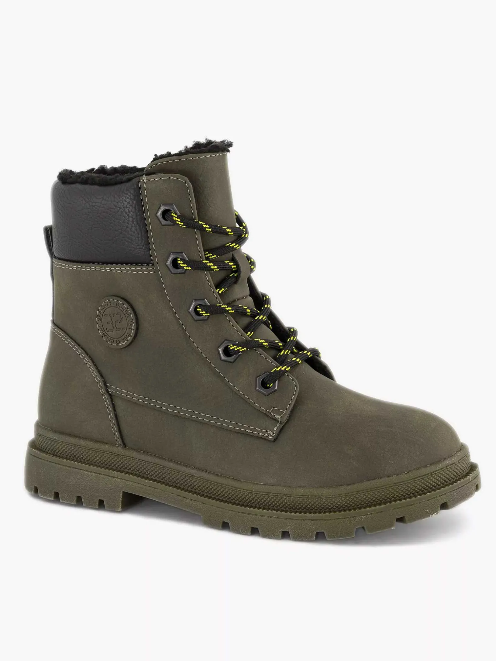 Donkergroene Veterboot