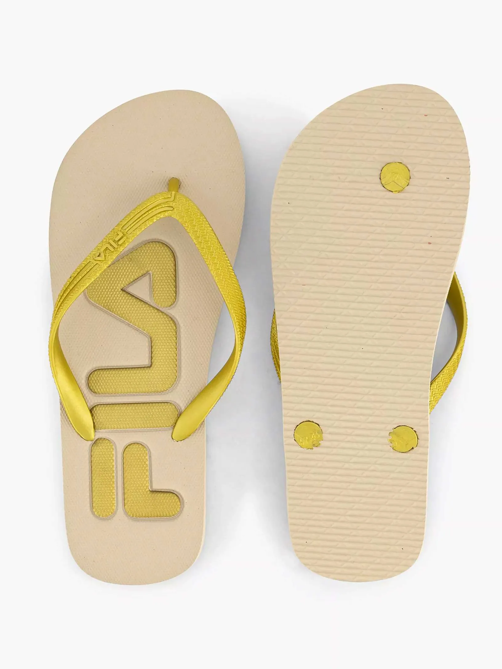 Gele Teenslipper