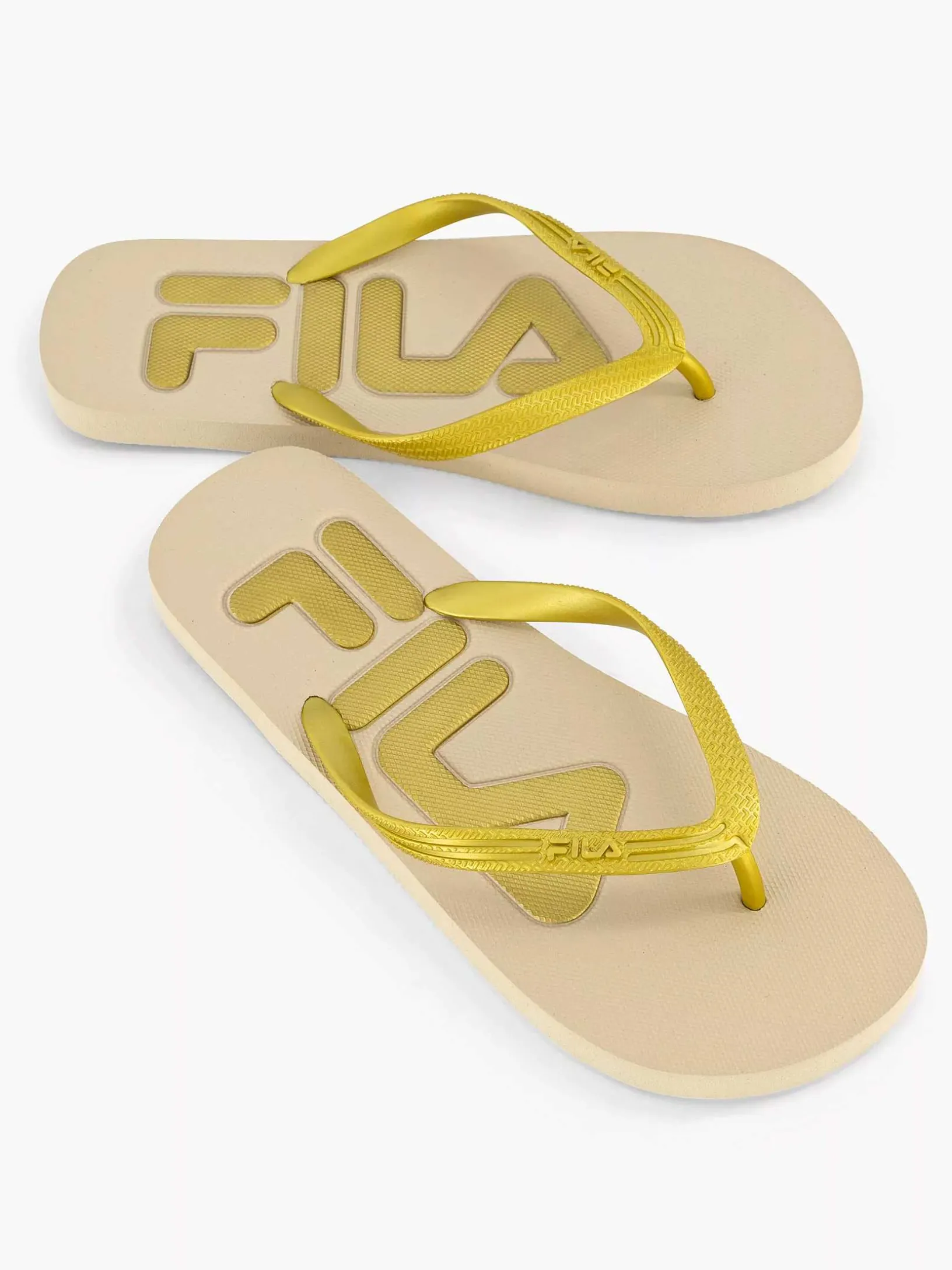 Gele Teenslipper