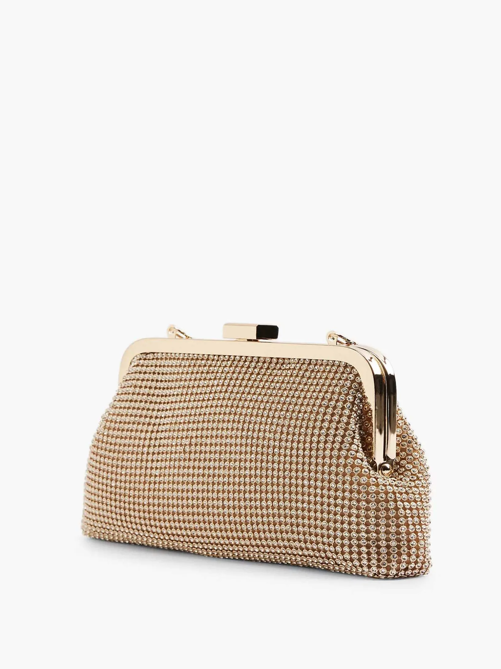 Gouden Clutch Glitters