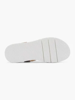 Gouden Comfort Sandaal