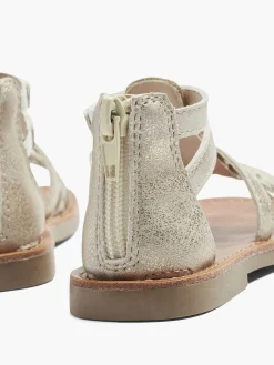 Gouden Metallic Sandaal
