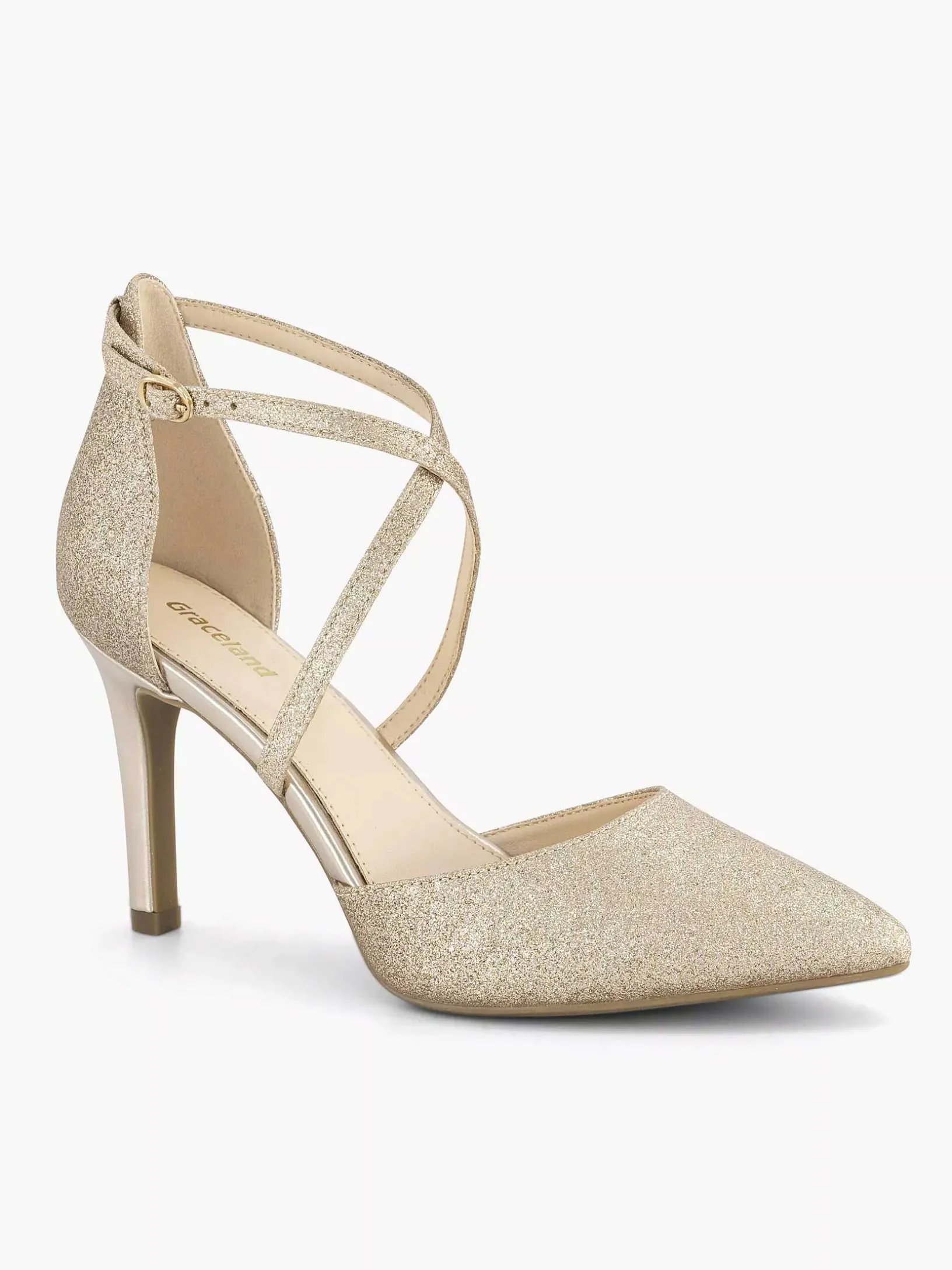Gouden Pump Glitter