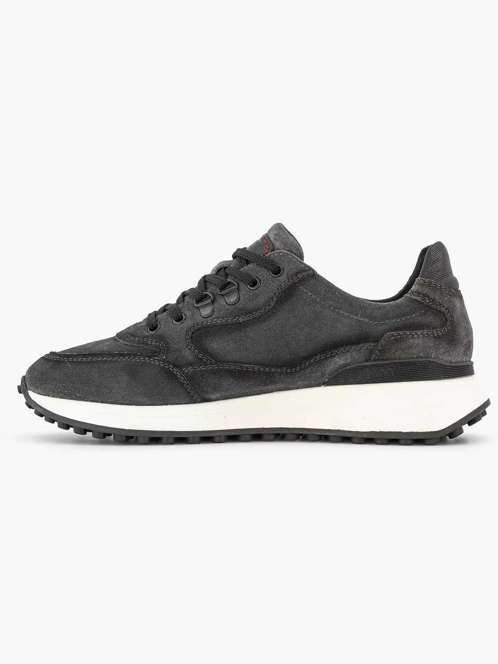 Grijze Leren Sneaker
