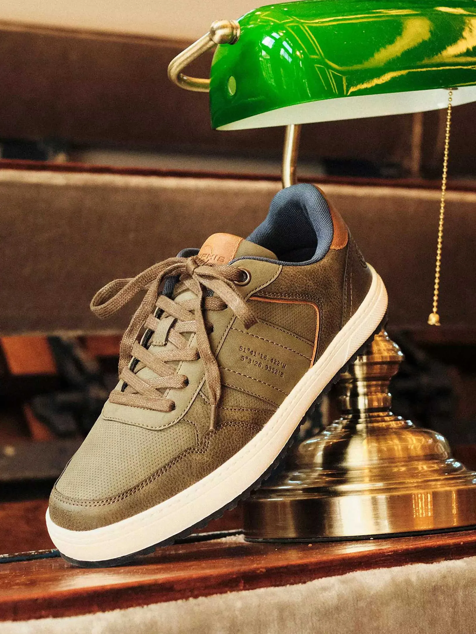 Groene Sneaker Memory Foam