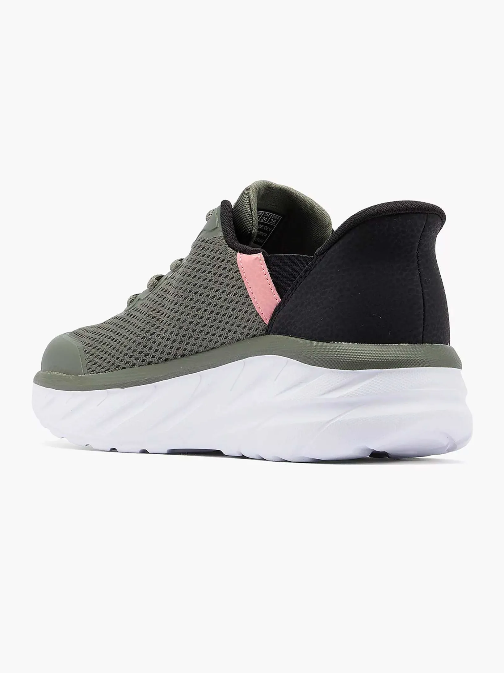Groene Sneaker Swift Fit - Hands Free Premium Cushioning