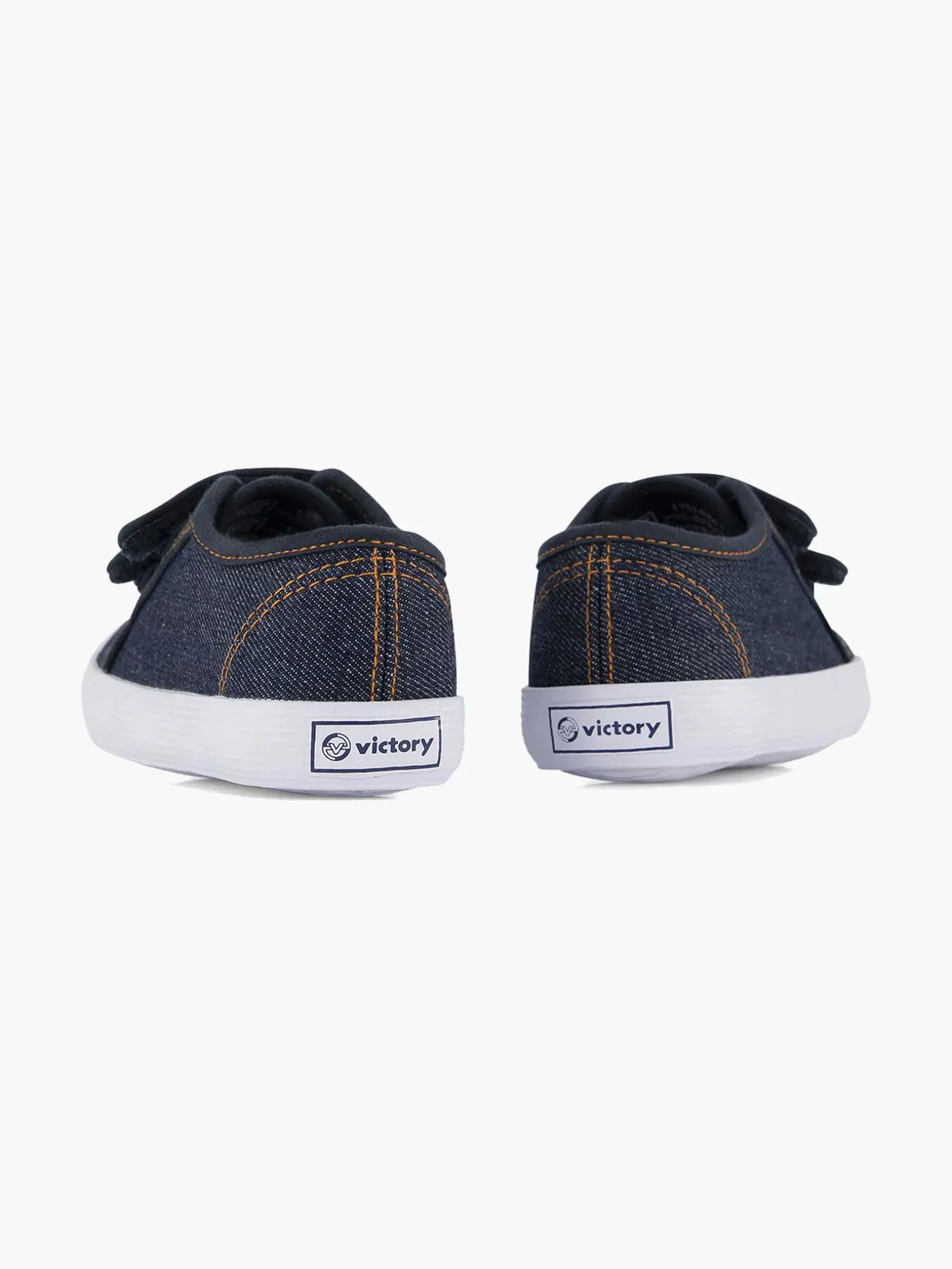 Jeansblauwe Gymschoen Klittenband