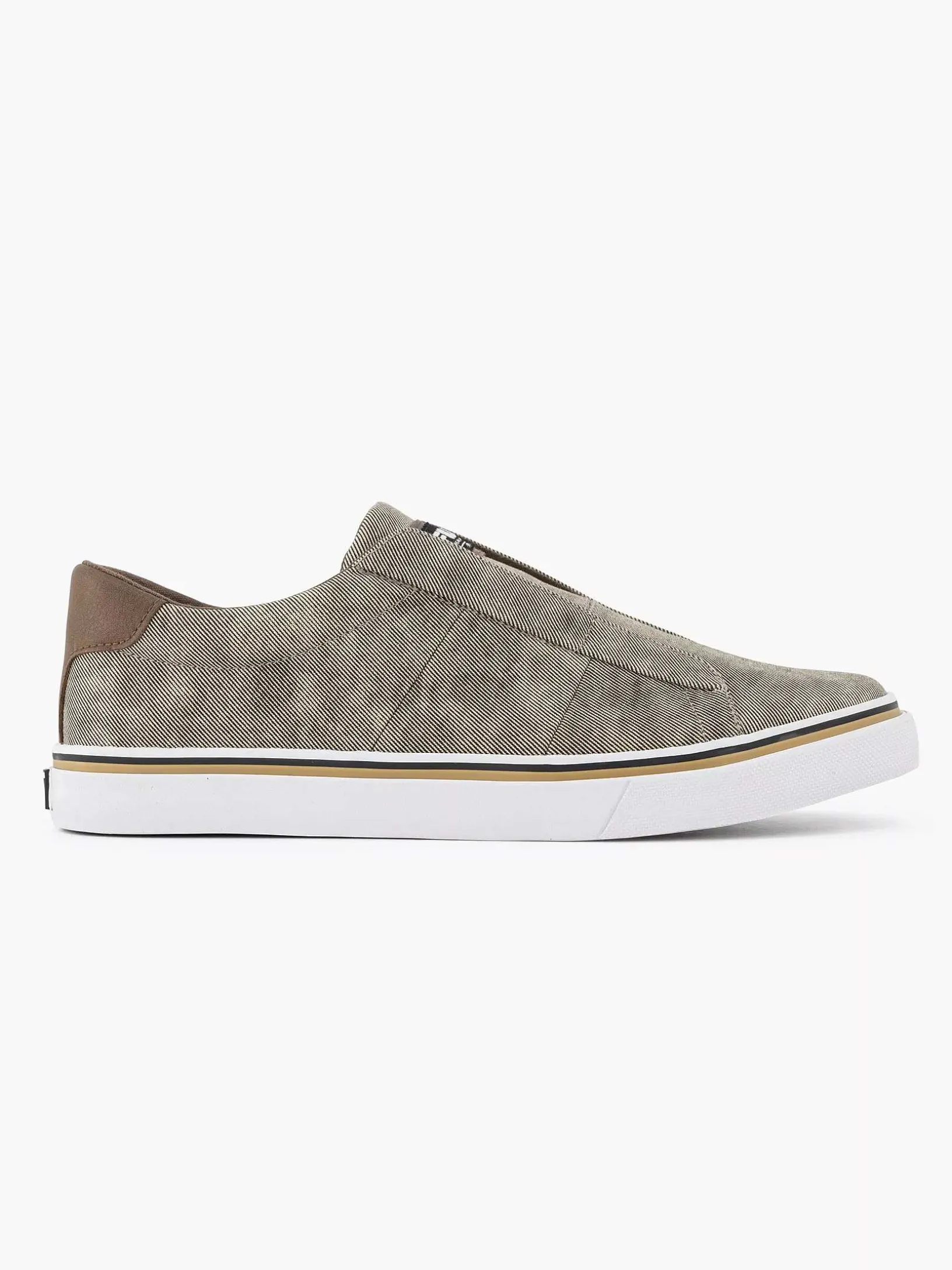 Licht Beige Canvas Instapper