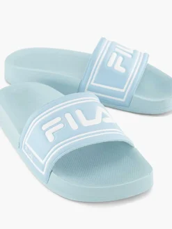 Lichtblauwe Badslipper
