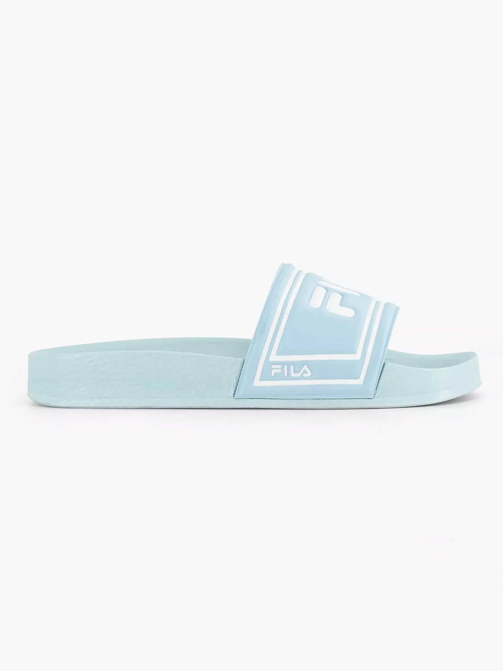 Lichtblauwe Badslipper