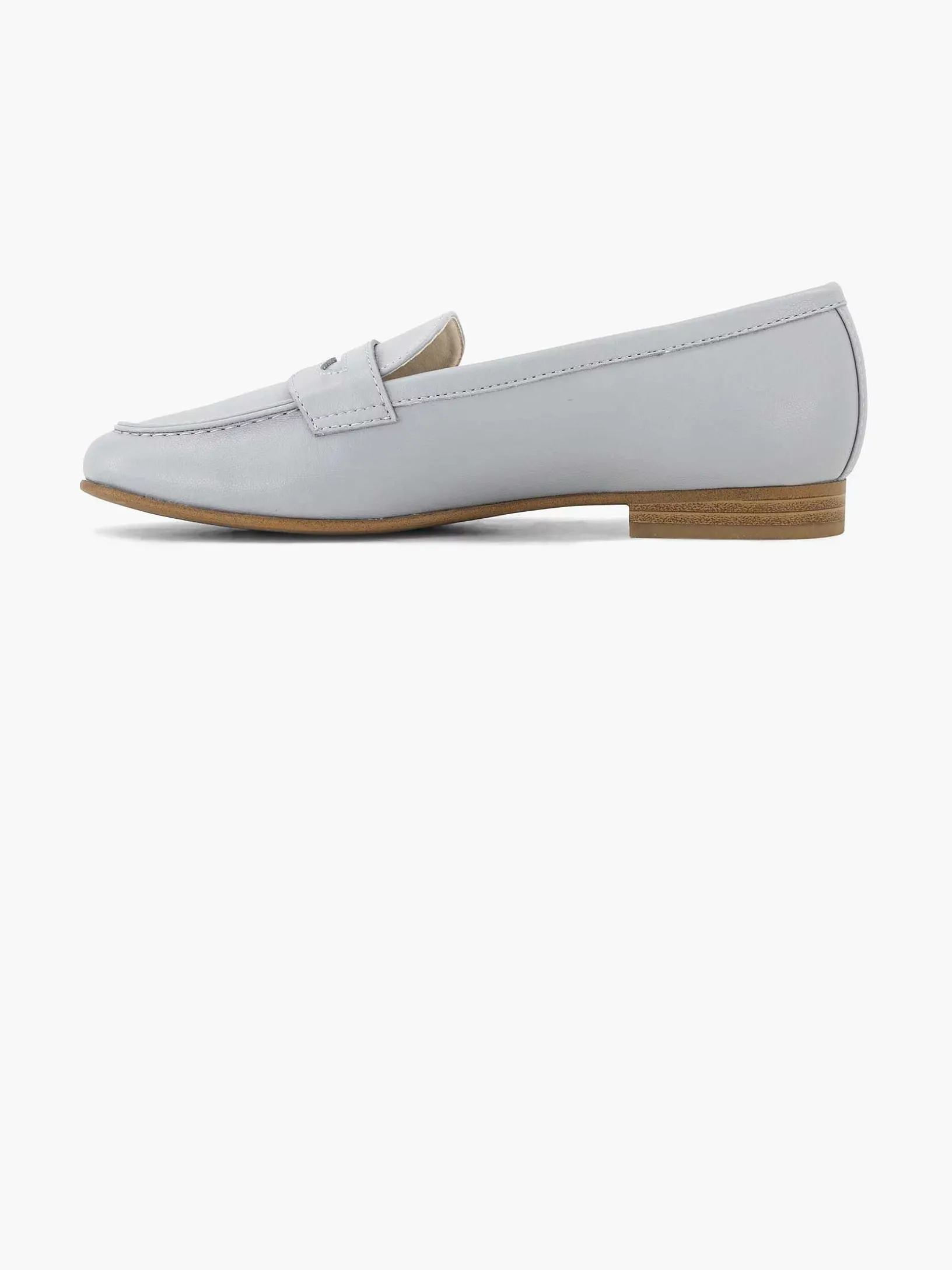 Lichtgrijze Loafer