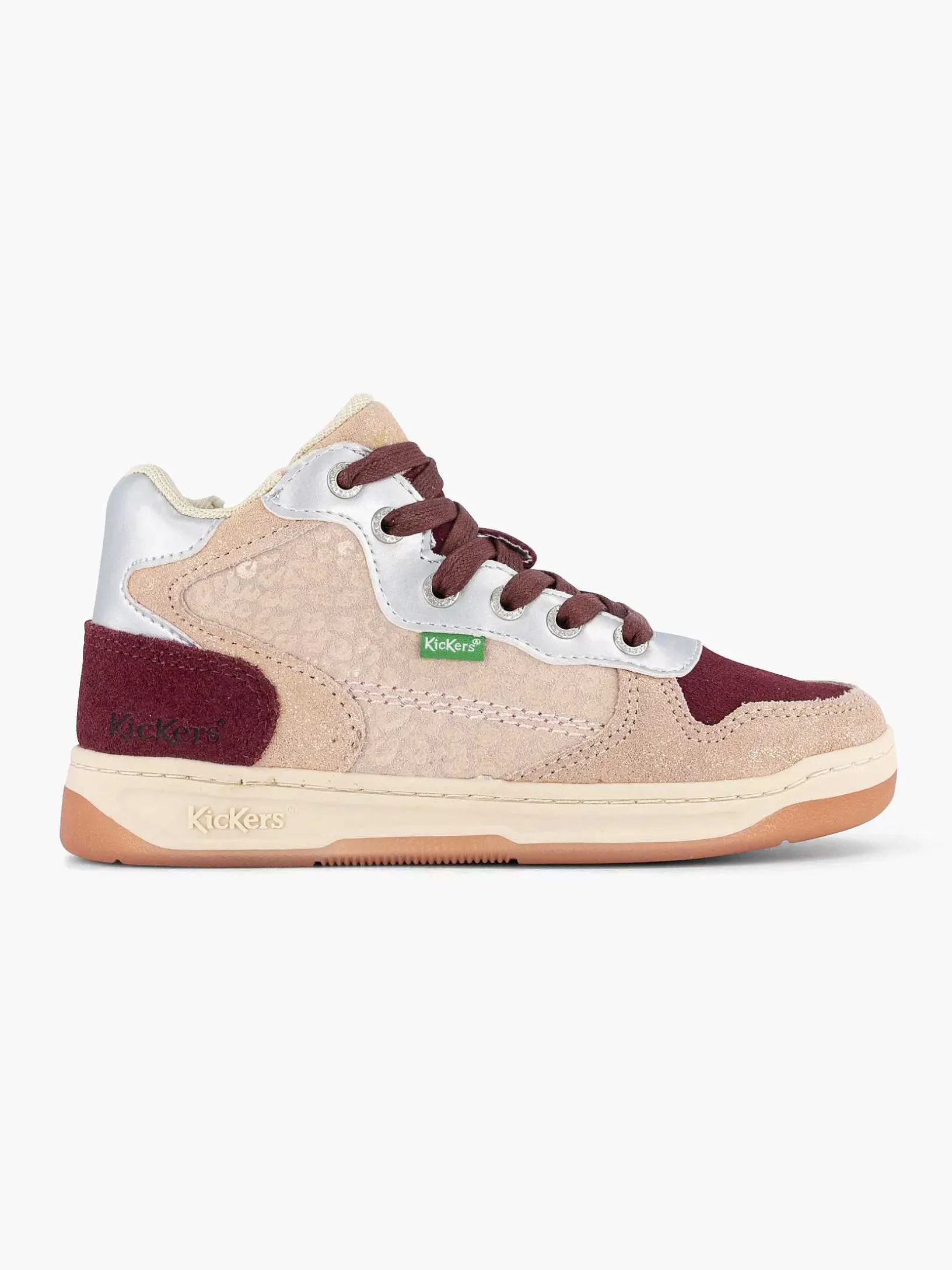 Roze Leren Sneaker
