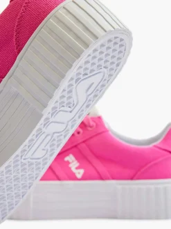 Roze Platform Canvas Sneaker