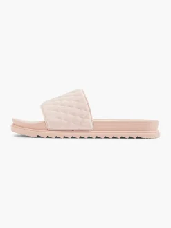 Roze Slipper Doorgestikt