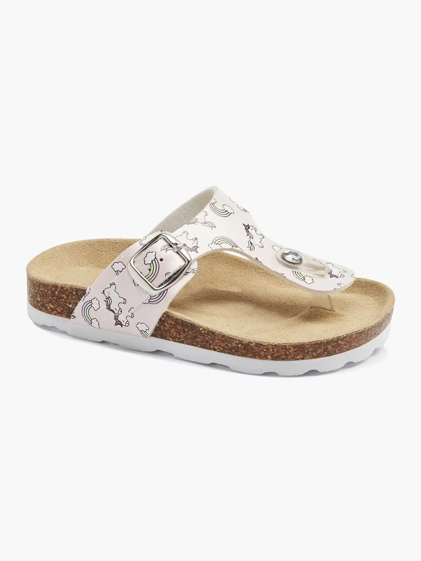 Roze Teenslipper Elastiek