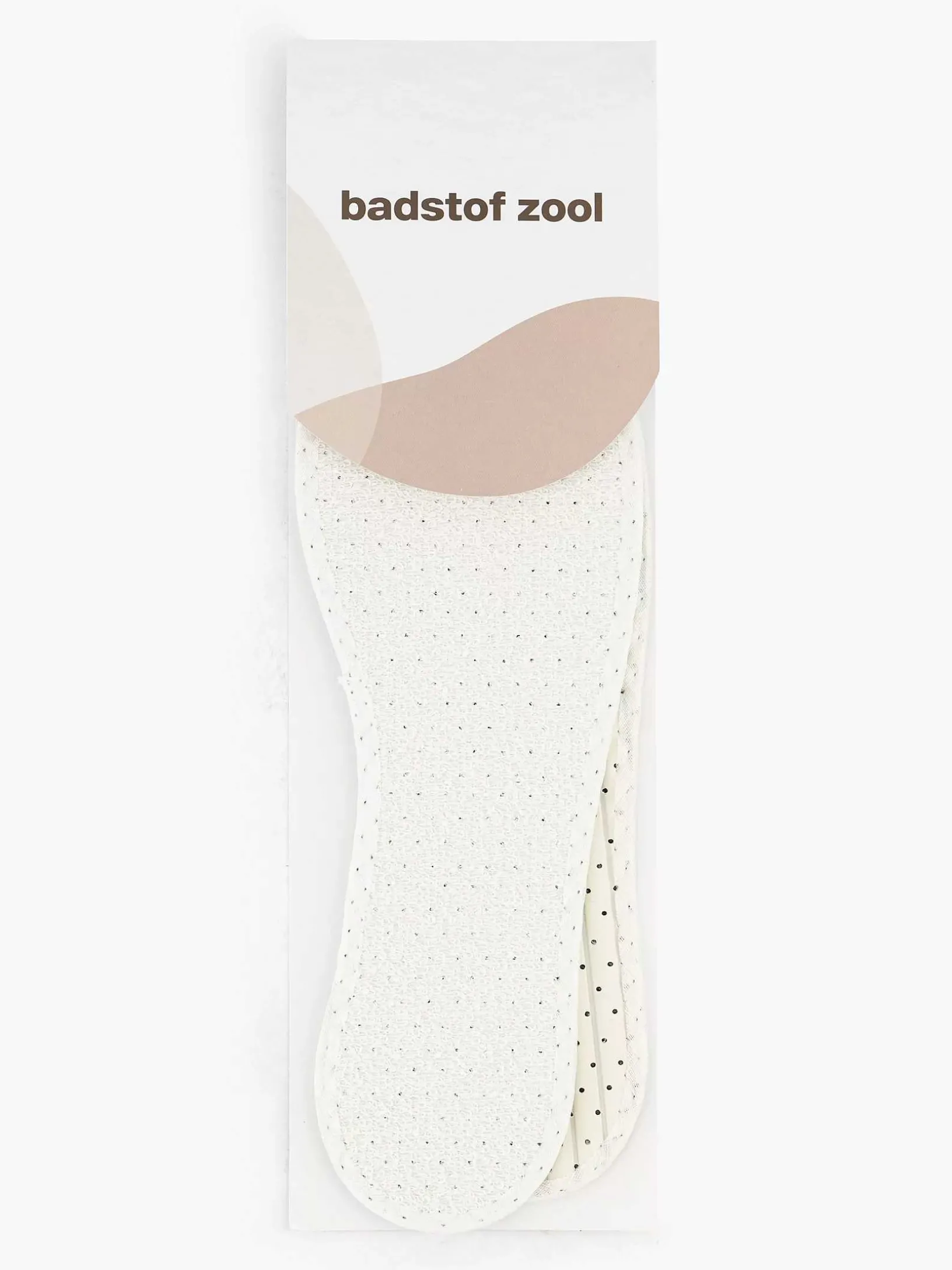 Witte Badstof Zool 31-32