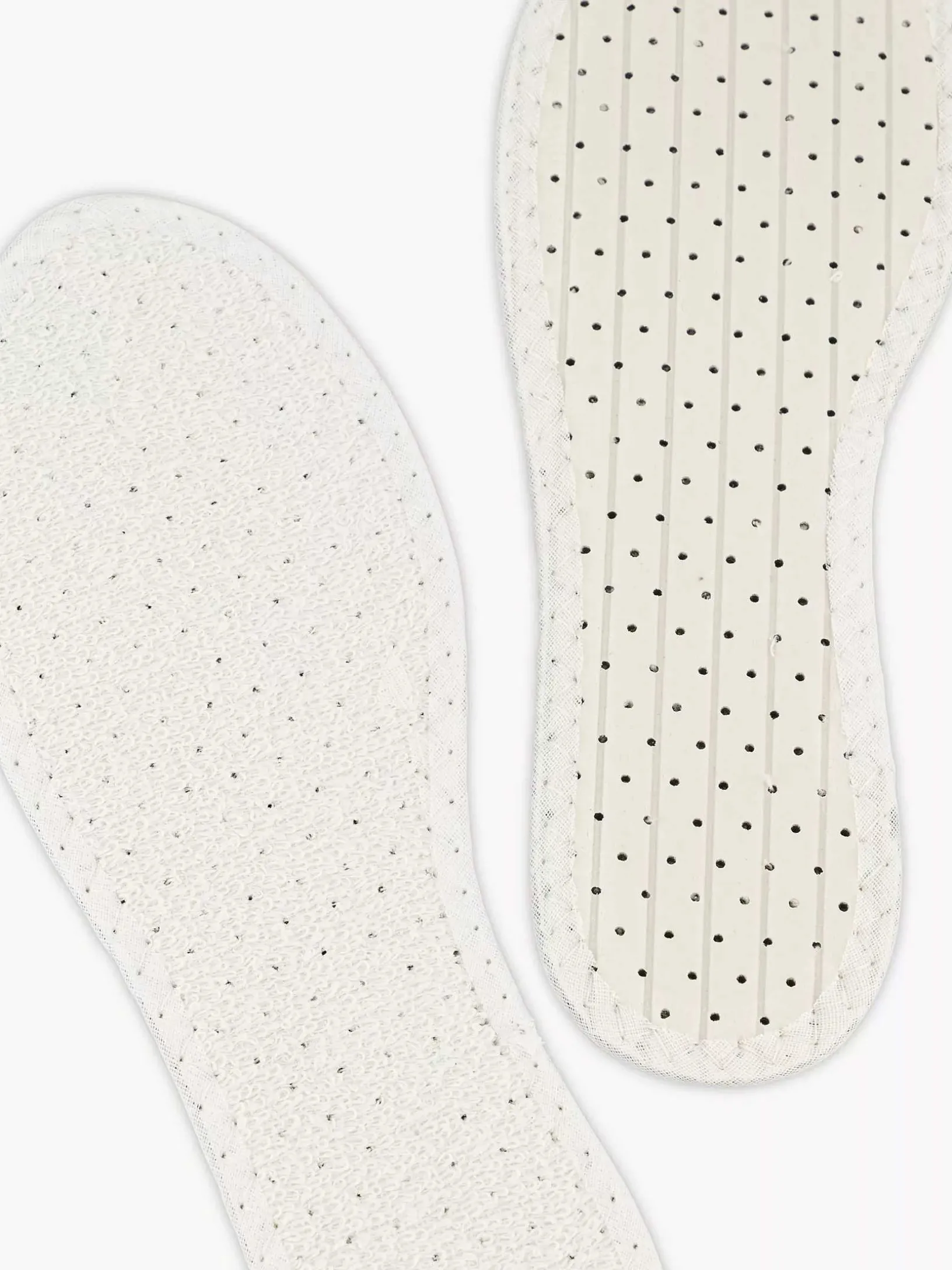 Witte Badstof Zool 33-34