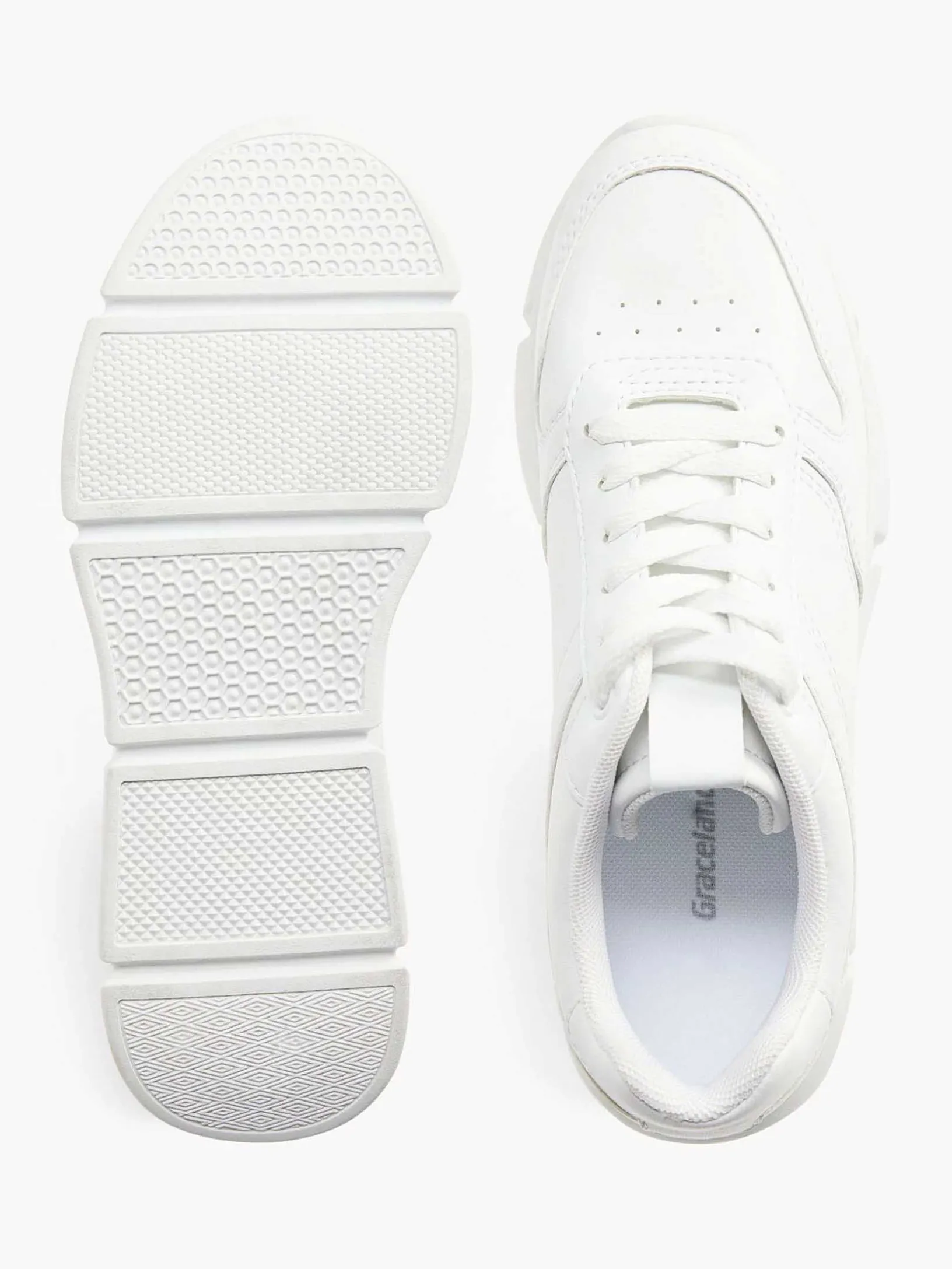 Witte Chunky Sneaker