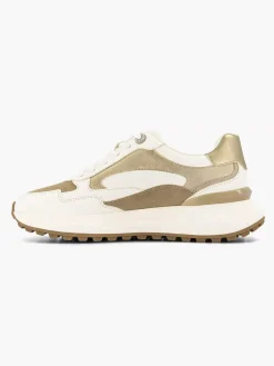 Witte Chunky Sneaker Glitter
