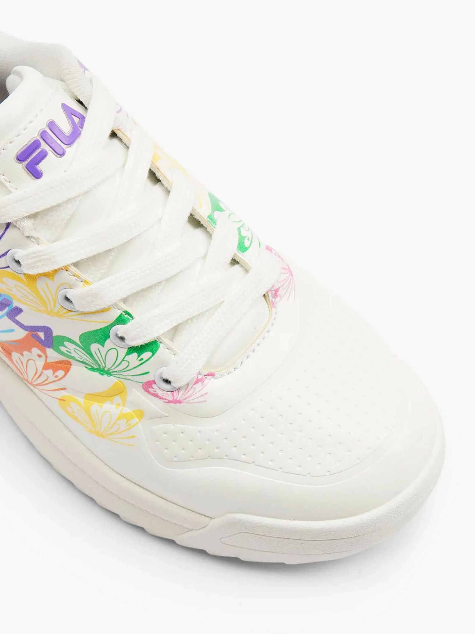 Witte Chunky Sneaker Vlinders