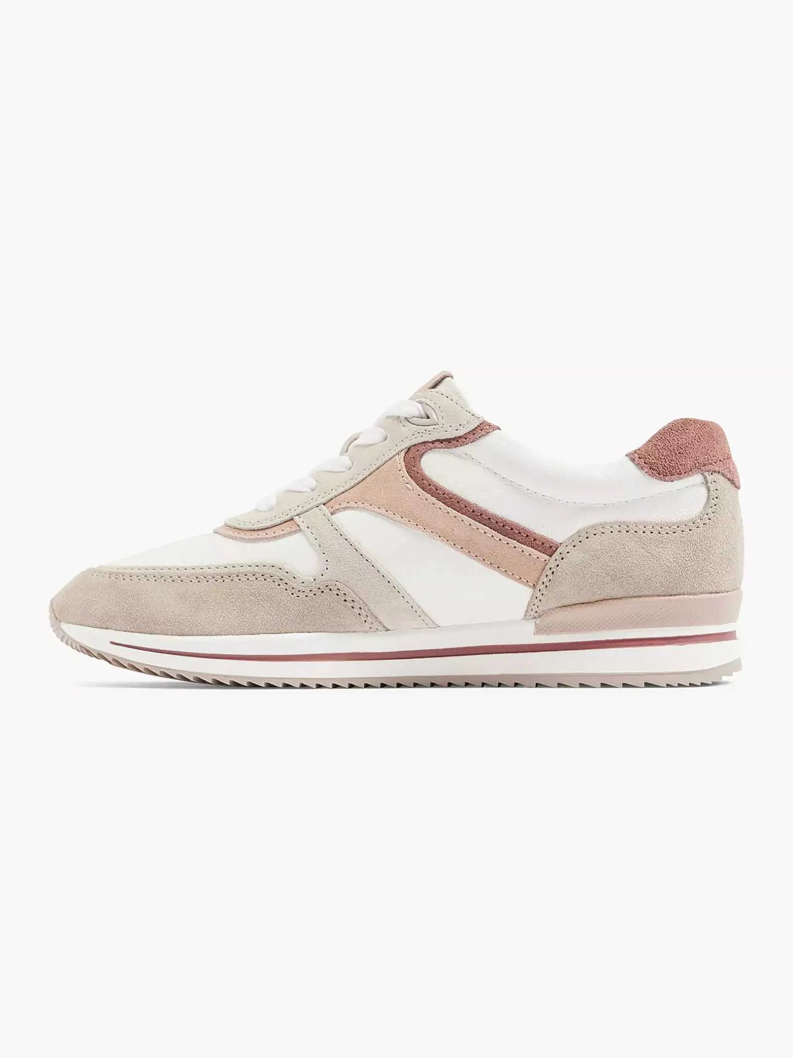 Witte Leren Comfort Sneaker