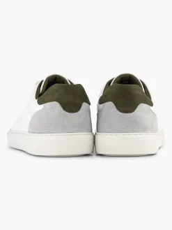 Witte Leren Sneaker