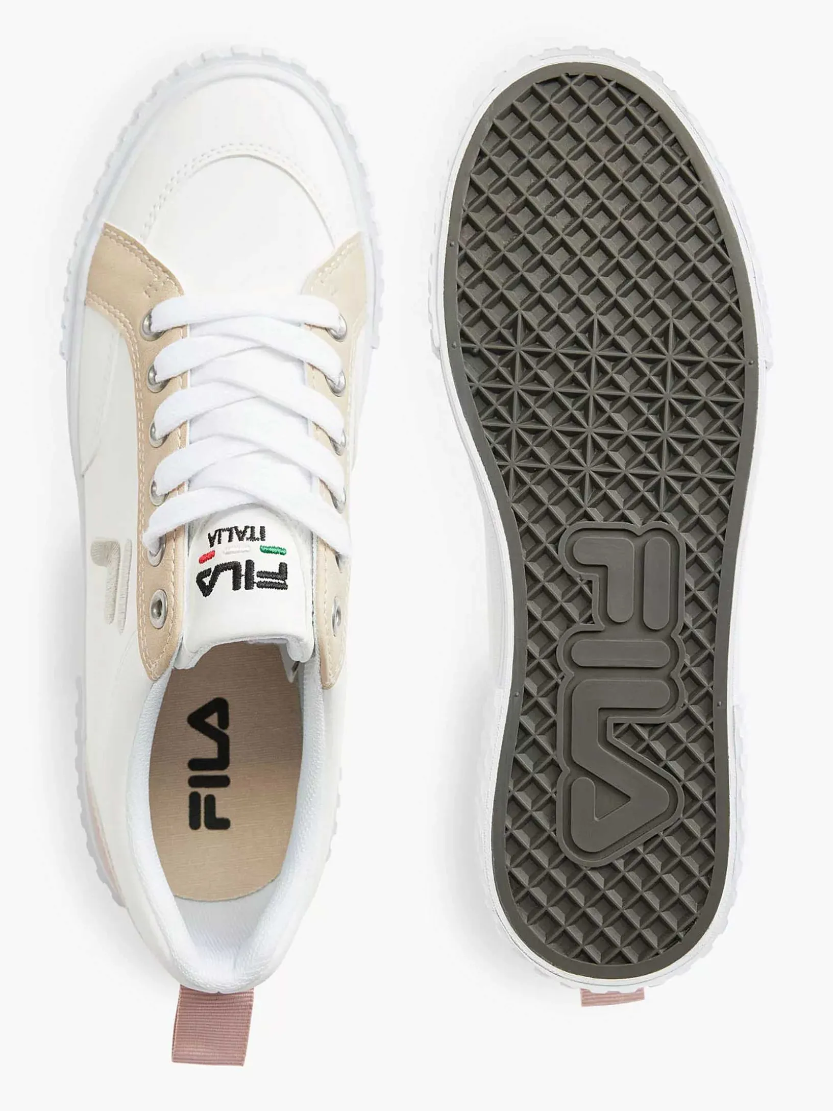 Witte Platform Sneaker