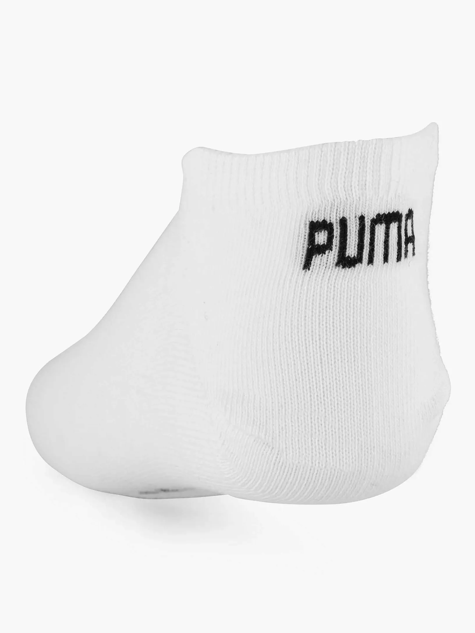 Witte Puma Sneaker Plain 3 Pak 39-42