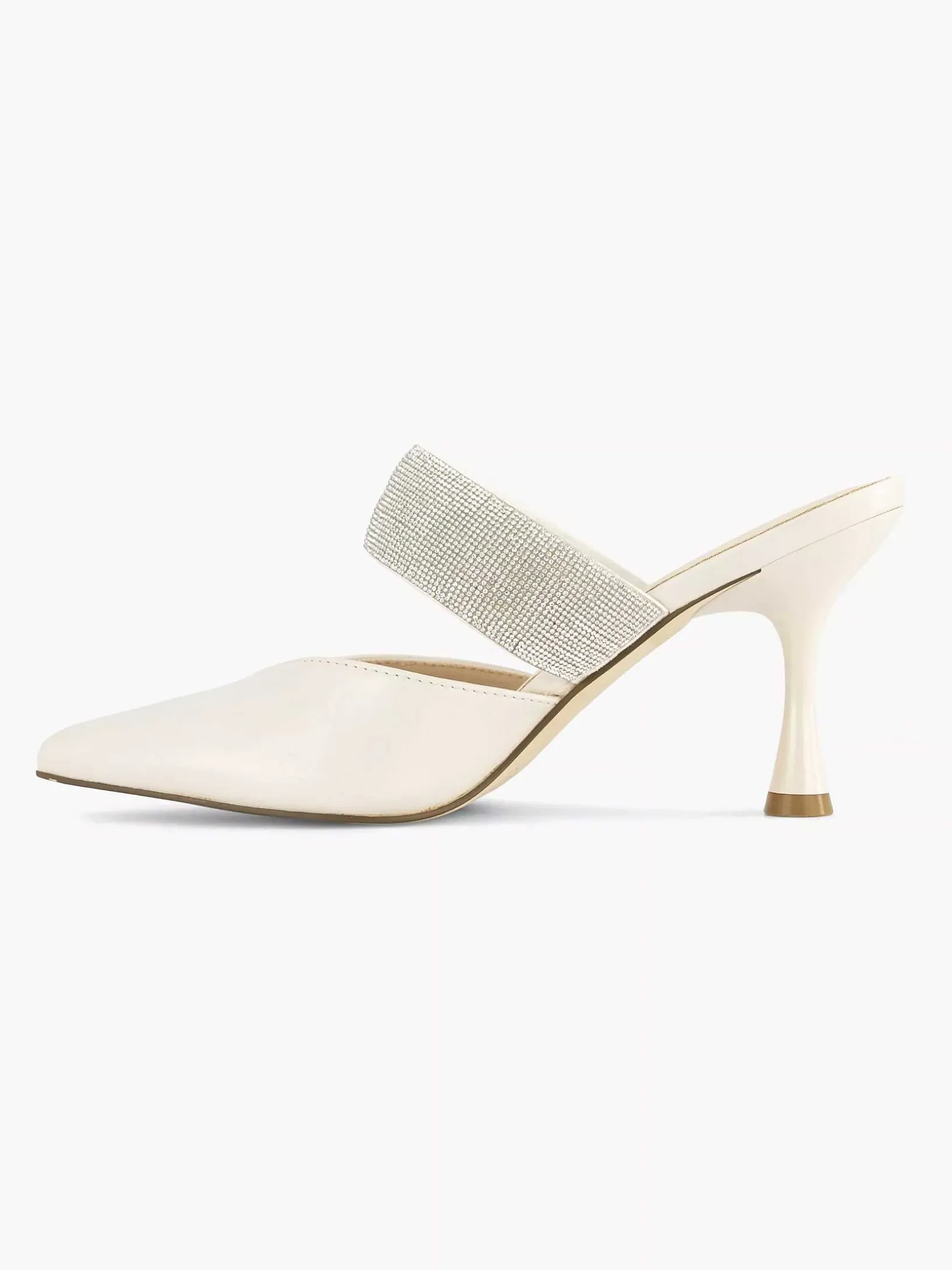Witte Pump Steentjes