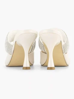 Witte Pump Steentjes